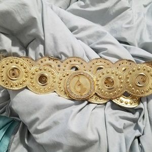 Baby phat gold belt